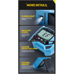 Fnirsi MT-40 – Auto Multimeter with NCV, Flashlight & True RMS
