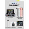 Compact FNIRSI DPS-150 lab power supply with color LCD screen