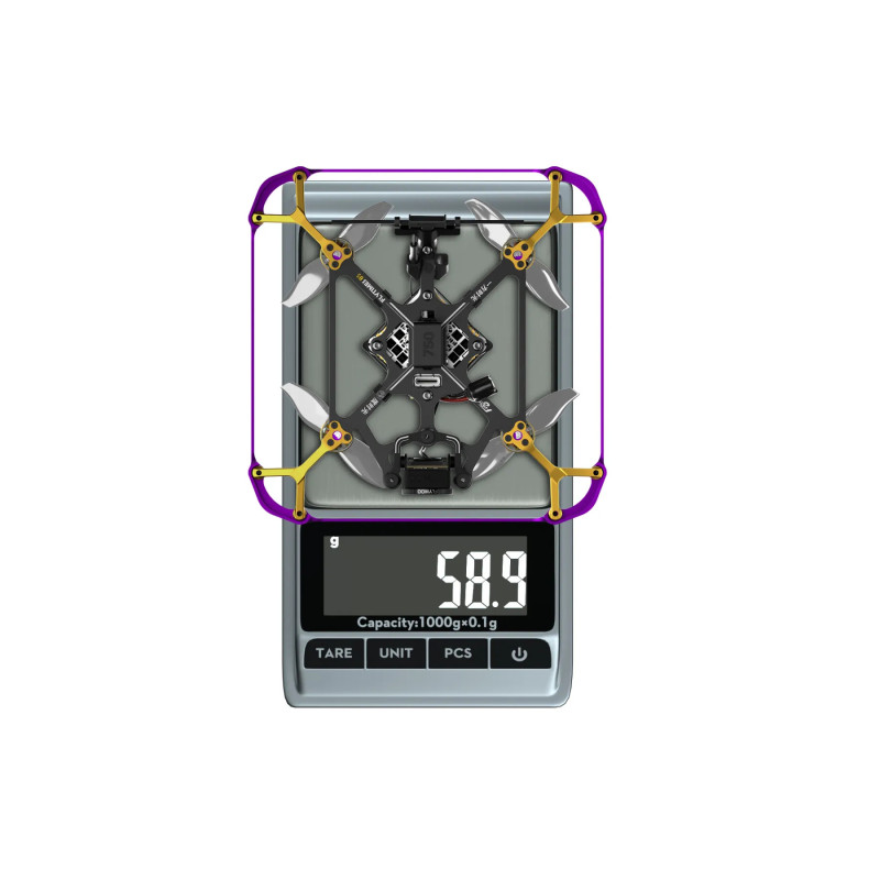 Flywoo Flytimes 85 HD O4 2S ELRS – dron cinewhoop z DJI 4K