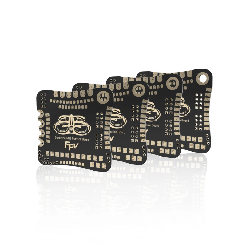 SpeedyBee 4pcs FPV Soldering Practice Board – Soldering Practice Set