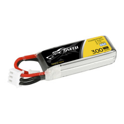 Tattu 300mAh 2S 75C - 7.6V LiPo Battery JST-PHR - Small FPV
