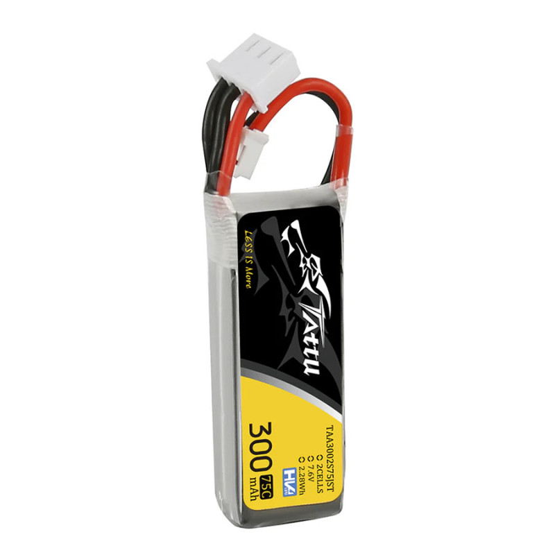 Akumulator LiPo Tattu 300mAh 2S 75C 7.6V z Wtyczką JST-PHR