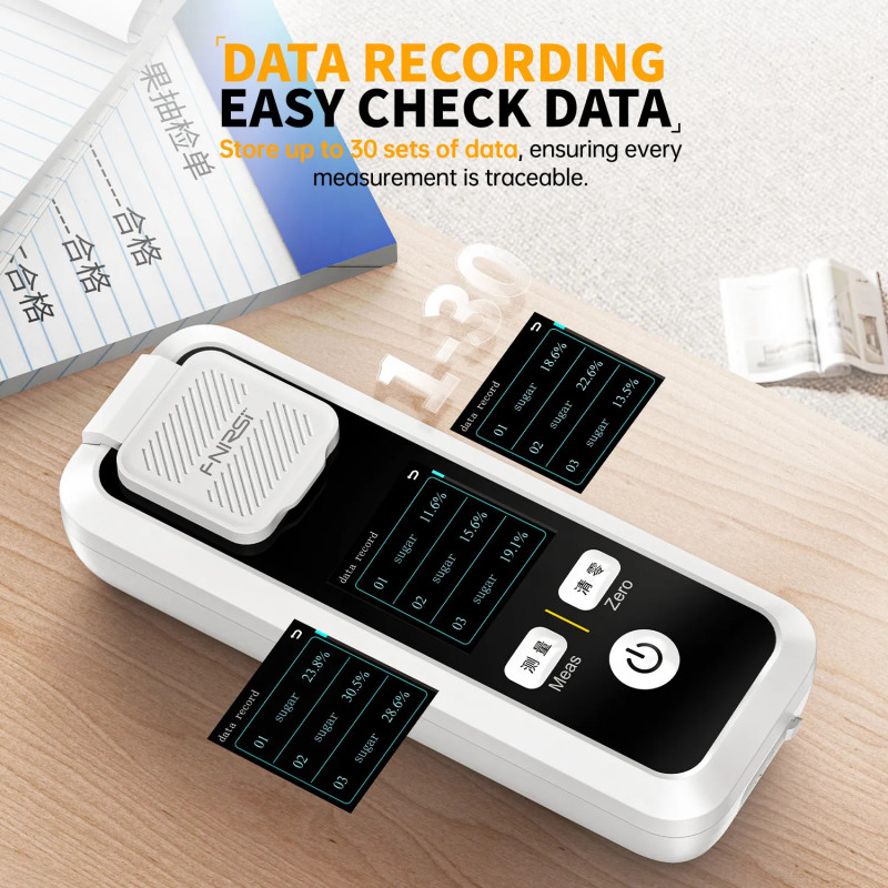 Miernik zawartości cukru do soków i napojów