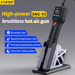 FNIRSI SAG-55 Hot Air Gun – 550W with LCD and Sleep Sensor