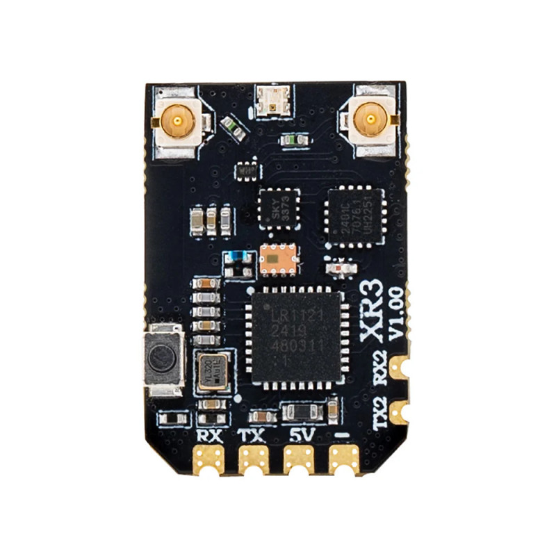 RadioMaster XR3 Nano ELRS z antenna diversity, LR1121, Wi-Fi WebUI i w