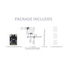 RadioMaster XR3 Nano ELRS z antenna diversity, LR1121, Wi-Fi WebUI i w