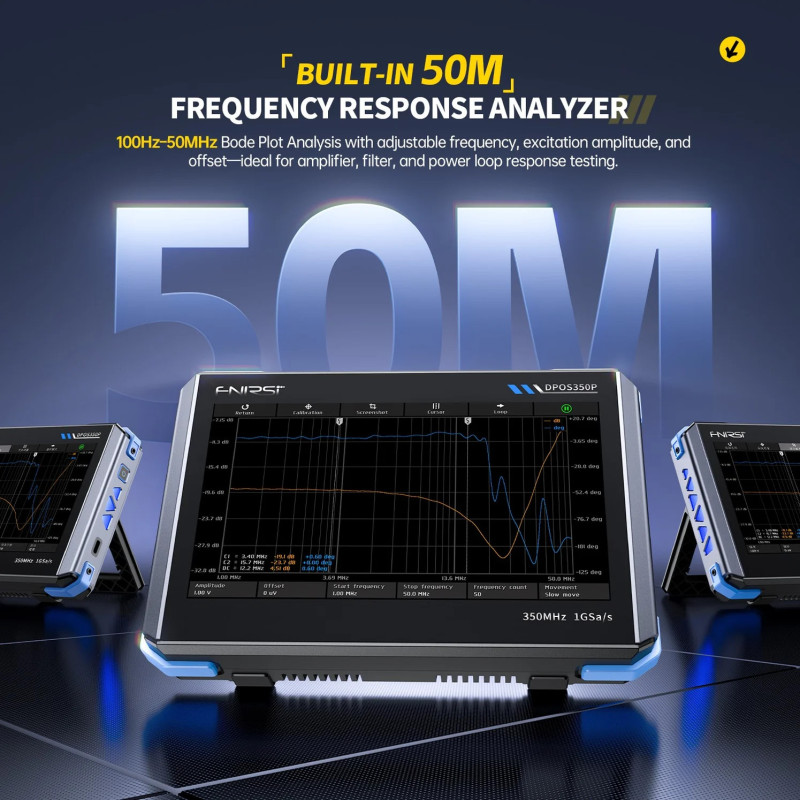 Oscyloskop FNIRSI DPOS350P 350MHz 1GSPS | Avifly