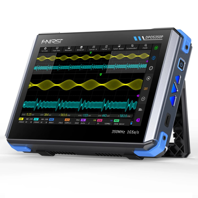 FNIRSI DPOS350P oscyloskop dotykowy 350 MHz