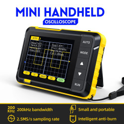 FNIRSI DSO-152 – 200kHz 2.5MS/s Mini Pocket Oscilloscope