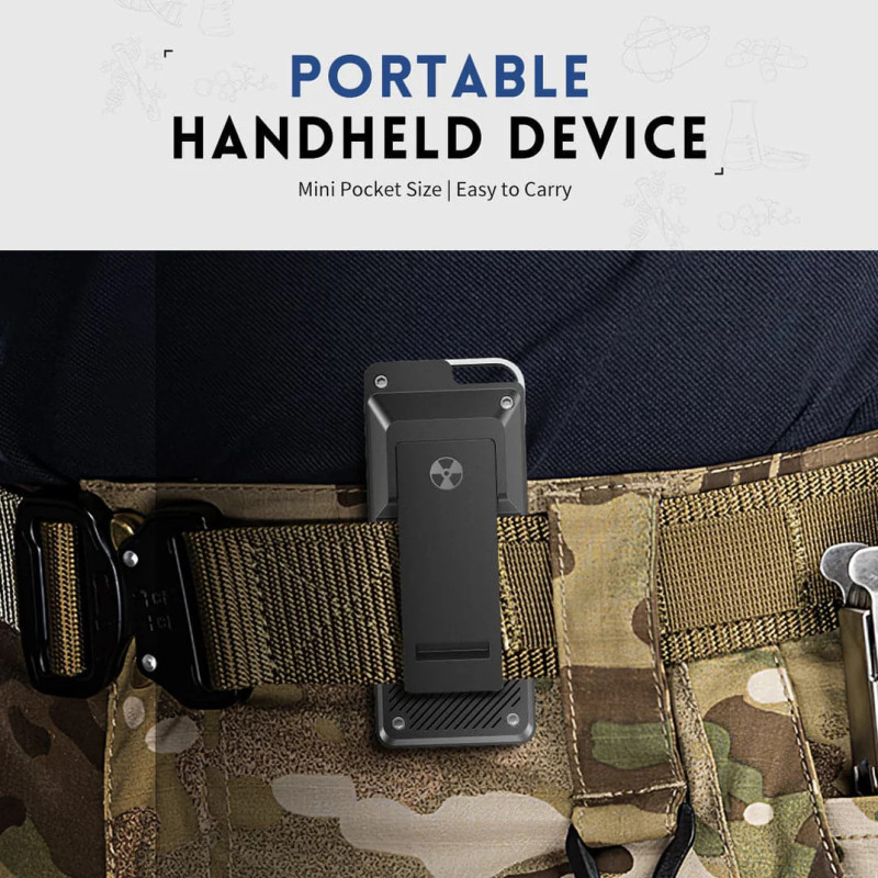 FNIRSI GC-02 – Portable Geiger Counter for Radiation Detection