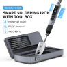 Complete HS-02A soldering set with tips and case