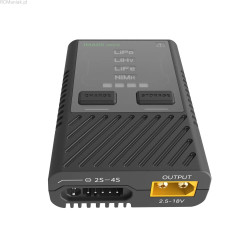 Gens Ace iMars Mini G‑Tech – Ładowarka 60 W 2–4S + EU + USB‑C