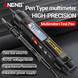 Detekcja napięcia bezdotykowego (NCV) – Aneng A3006