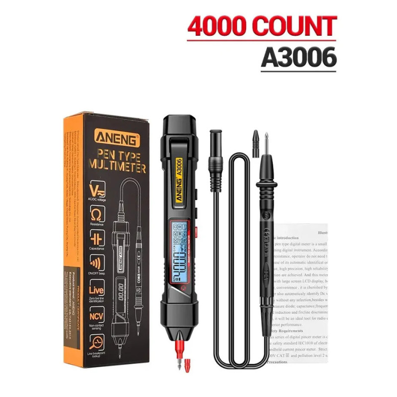 Przenośny multimetr True RMS Aneng A3006