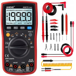 Multimetr cyfrowy ANENG AN870 Pro True RMS 19999 auto range LCD NCV