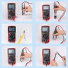 Multimetr cyfrowy ANENG AN870 Pro True RMS 19999 auto range LCD NCV
