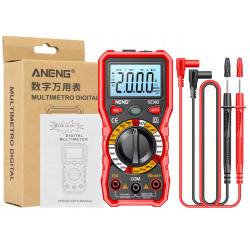 Multimetr cyfrowy ANENG SZ302 auto range NCV LCD tester DC/AC