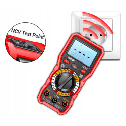 Multimetr cyfrowy ANENG SZ302 auto range NCV LCD tester DC/AC