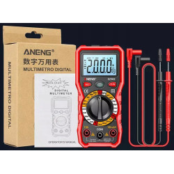 Multimetr cyfrowy ANENG SZ302 auto range NCV LCD tester DC/AC