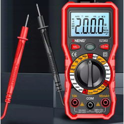 Multimetr cyfrowy ANENG SZ302 auto range NCV LCD tester DC/AC