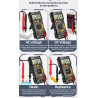 Multimetr cyfrowy ANENG SZ304 auto range LCD DC/AC tester NCV