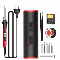 Lutownica kolbowa ANENG SL102-12 80W EU | Zestaw | szybkie nagrzewanie 230V