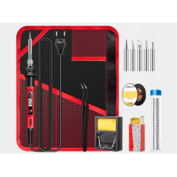 Lutownica kolbowa ANENG SL102-12 80W EU | Zestaw | szybkie nagrzewanie 230V