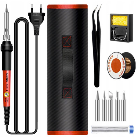 Zestaw Lutownica Kolbowa ANENG SL101 60W Pro Precyzyjna