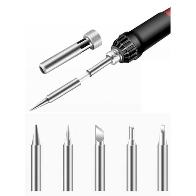 ANENG SL101 Soldering Kit 60W – Adjustable, Tips, Case Included