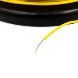 Przewód silikonowy Amass 26 AWG Żółty