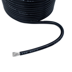 kopia Przewód miedziany silikonowy 2AWG (Czerwony, Czarny)