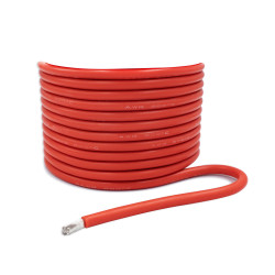 Silicone wire 4AWG (Czerwony, Czarny)