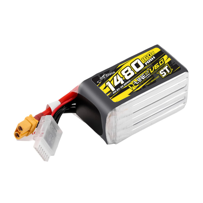 Tattu R-Line V6 1480mAh 6S 160C LiPo XT60 [ST] - Topowa Moc FPV