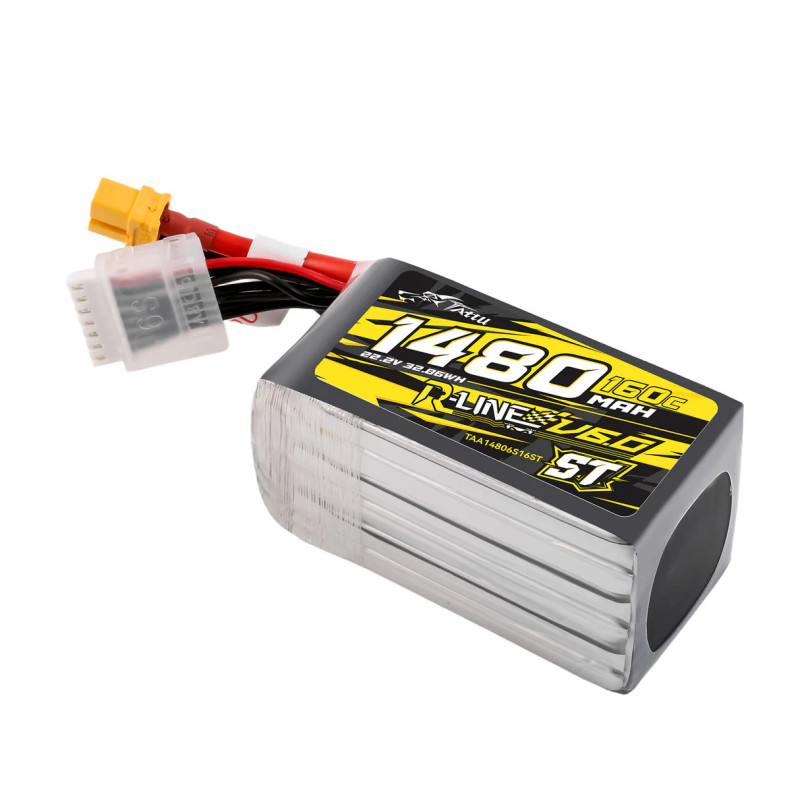 Tattu R-Line V6 1480mAh 6S 160C LiPo XT60 [ST] - Topowa Moc FPV