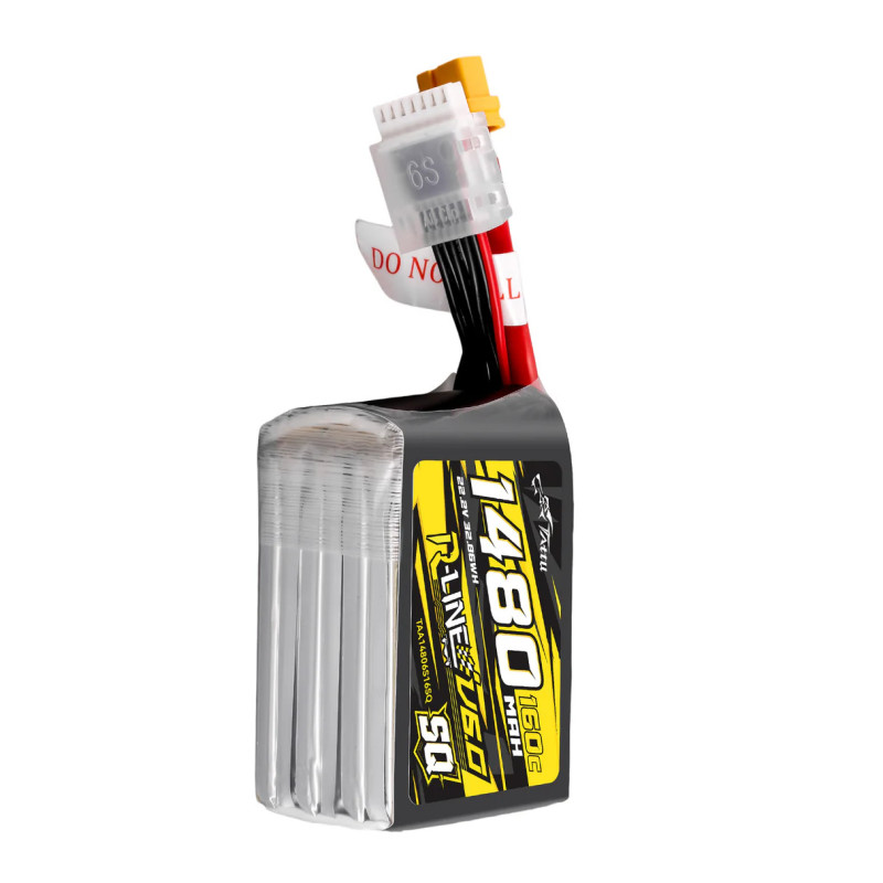 Tattu R-Line V6 1480mAh 6S 160C LiPo XT60 [SQ] - Ultimate FPV Power