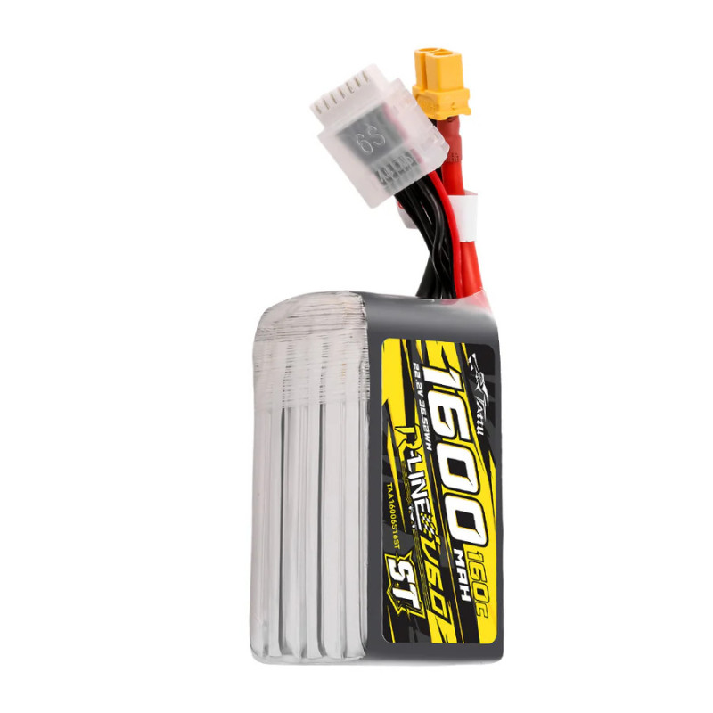 Tattu R-Line V6 1600mAh 6S 160C LiPo XT60 [ST] - Wyższa Pojemność
