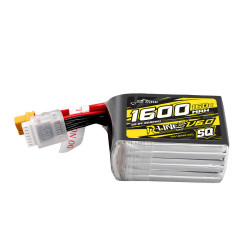 Tattu R-Line V6 1600mAh 6S 160C LiPo XT60 [SQ] - Higher Capacity