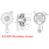 Happymodel EX1404 3500KV – silnik bezszczotkowy FPV 3–4SHappymodel EX1