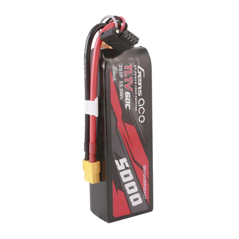 Gens ace G-Tech 5000mAh 11.1V 60C LiPo XT60 - RC Power
