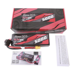 Gens ace G-Tech 5000mAh 11.1V 60C LiPo XT60 - RC Power