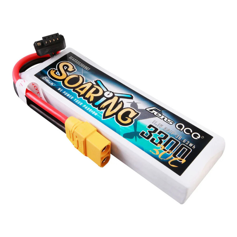 Gens ace G-Tech Soaring 3300mAh 3S 30C LiPo XT90 - drony i samoloty
