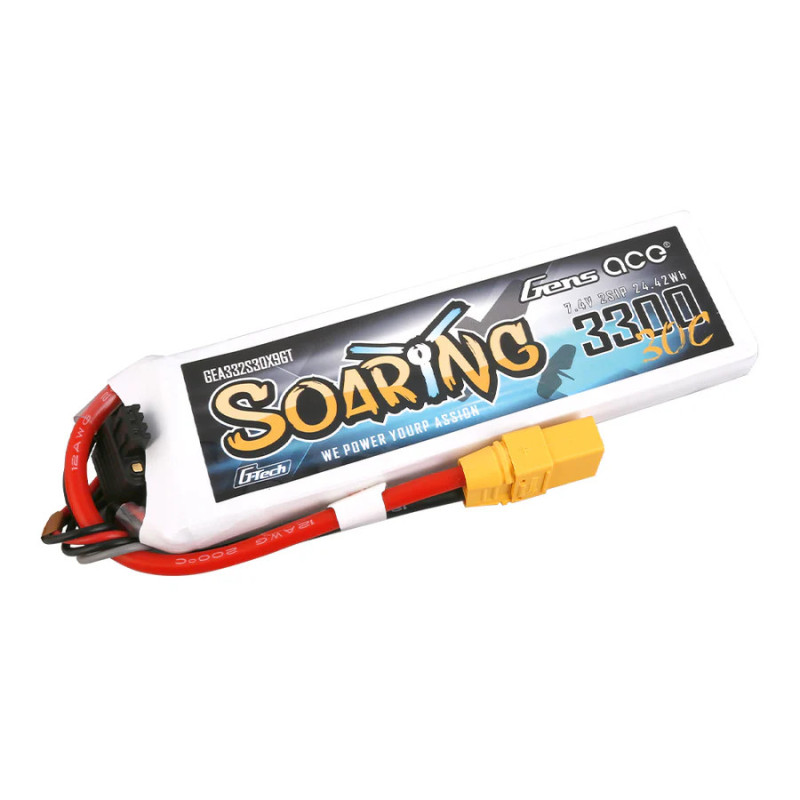 Gens ace G-Tech Soaring 3300mAh 2S 30C LiPo XT90 - drony i samoloty