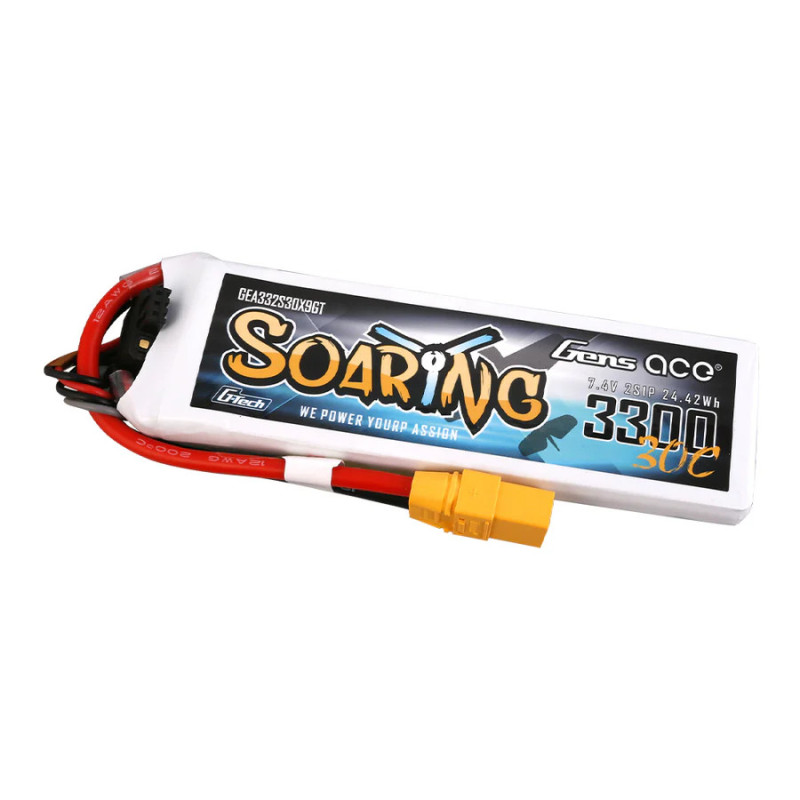 Gens ace G-Tech Soaring 3300mAh 2S 30C LiPo XT90 - drony i samoloty