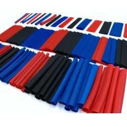 AVIFLY Heat Shrink Tubing Set 147 pcs – 7 Sizes, 7 cm, 3 Colors