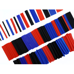 Zestaw rurek termokurczliwych AVIFLY 147 szt. – 7 rozmiarów, 7 cm