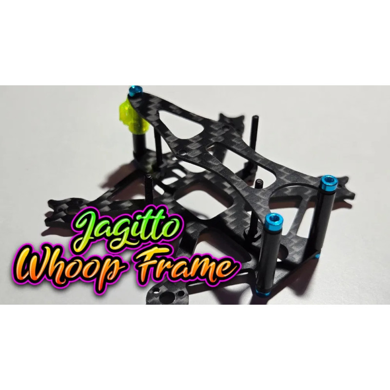 Jagitto 1S Analog – rama FPV 62 mm, 3,5 g, stack 25,5×25,5 mm