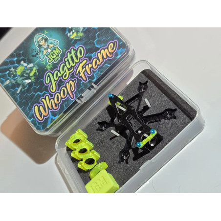 Jagitto 1S Analog – rama FPV 62 mm, 3,5 g, stack 25,5×25,5 mm
