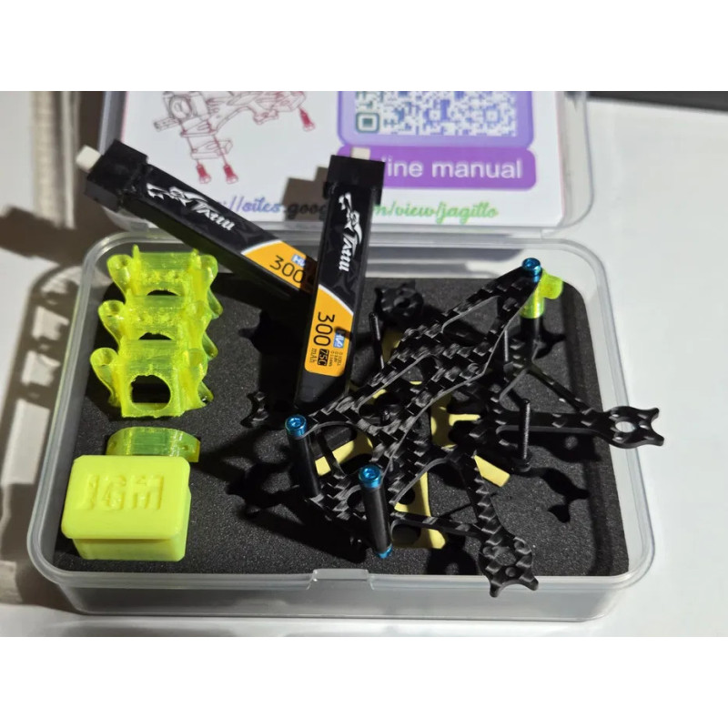 Jagitto 1S DJI O4 Frame – 68 mm | Rama do cyfrowych dronów 1S