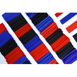 AVIFLY Heat Shrink Tubing Set 162 pcs – 7 cm, 8 Sizes, 3 Colors
