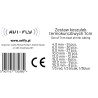 Zestaw Rurek Termokurczliwych AVIFLY 162 szt. – 7 cm, 8 Rozmiarów, 3 K